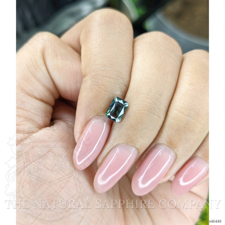1.12 Ct. Bluish Green Sapphire from Madagascar