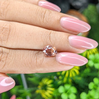 2.00 Ct. Padparadscha Sapphire from Madagascar Life Style