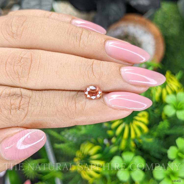 0.87 Ct. Padparadscha Sapphire from Tanzania