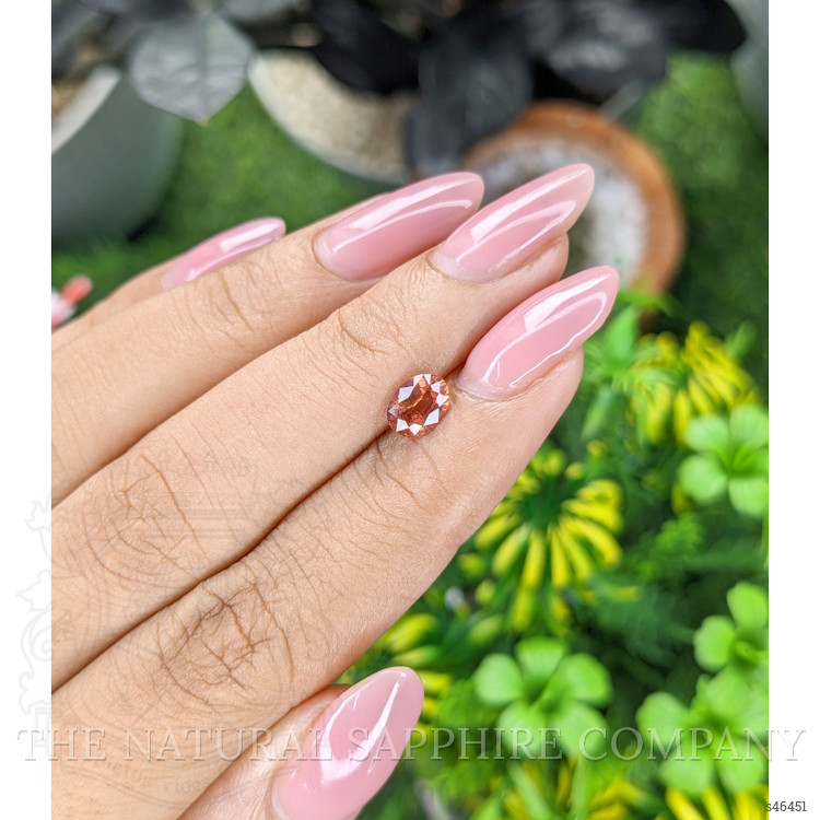 0.87 Ct. Padparadscha Sapphire from Tanzania