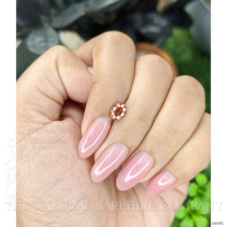 0.87 Ct. Padparadscha Sapphire from Tanzania