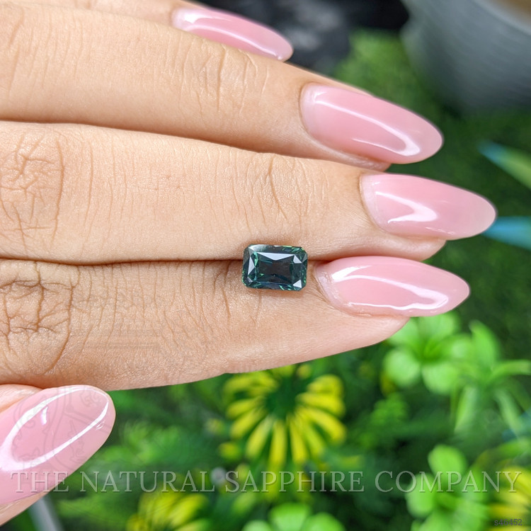 1.52 Ct. Bluish Green Sapphire from Madagascar