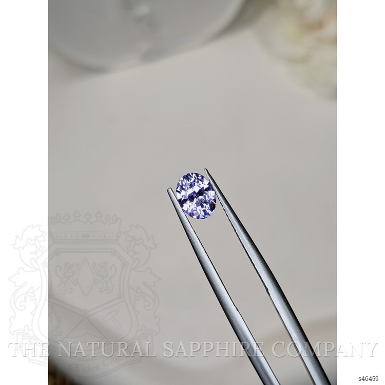 1.26 Ct. Bluish Purple Sapphire from Ceylon (Sri Lanka)
