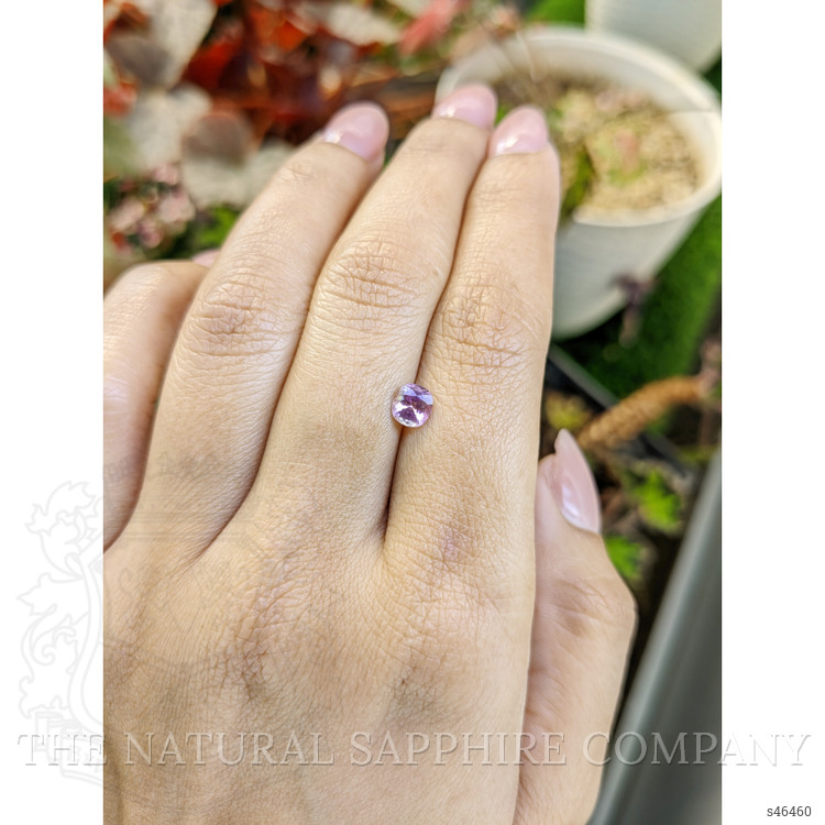0.71 Ct. Pinkish Purple Sapphire from Ceylon (Sri Lanka)