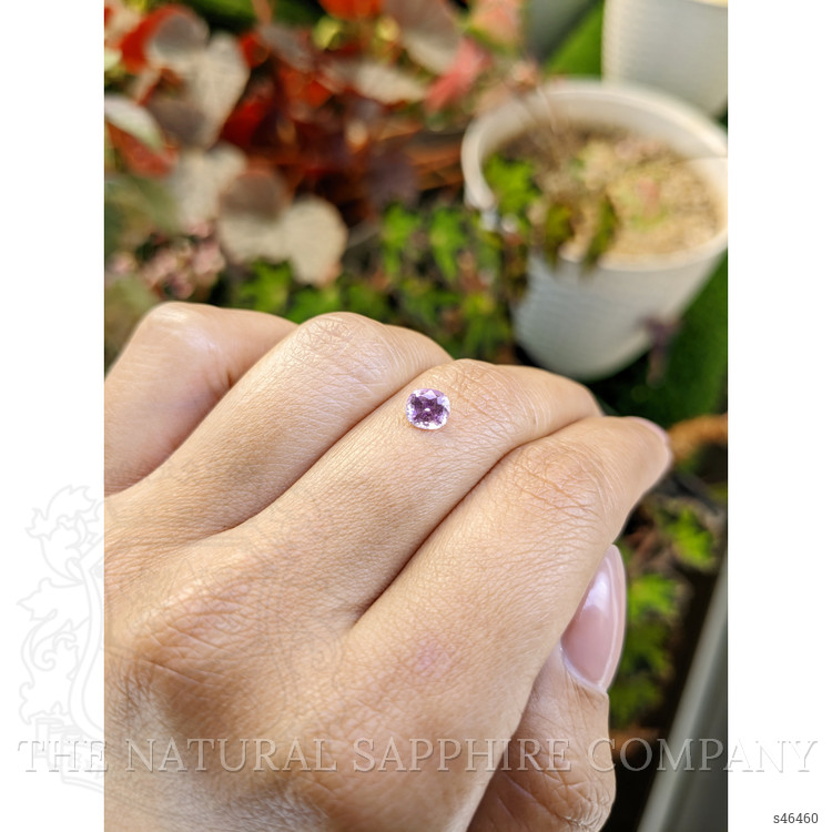 0.71 Ct. Pinkish Purple Sapphire from Ceylon (Sri Lanka)