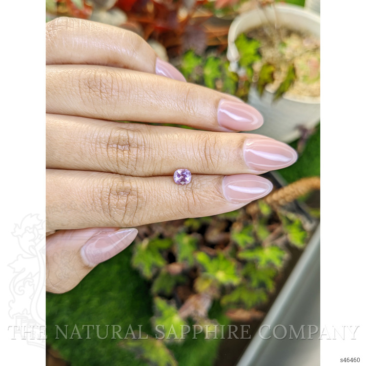 0.71 Ct. Pinkish Purple Sapphire from Ceylon (Sri Lanka)