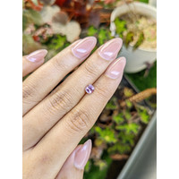 0.71 Ct. Pinkish Purple Sapphire from Ceylon (Sri Lanka) Life Style