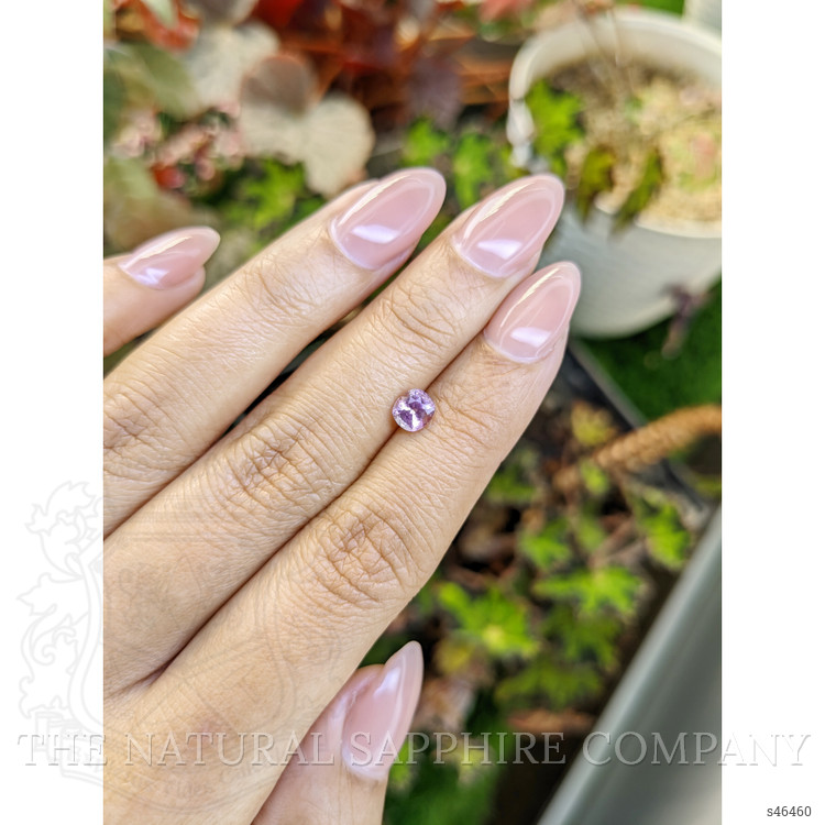 0.71 Ct. Pinkish Purple Sapphire from Ceylon (Sri Lanka)