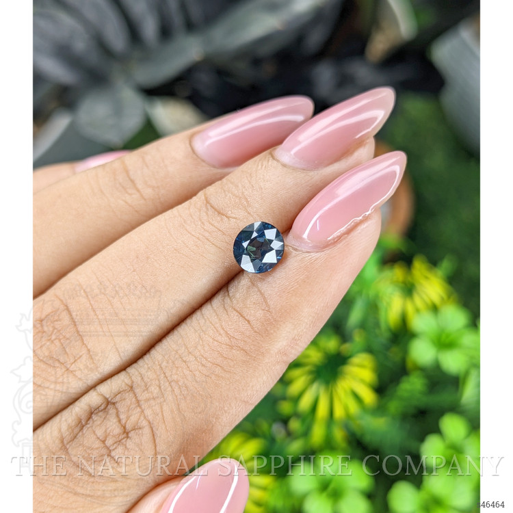 1.53 Ct. Greenish Blue Sapphire from Ceylon (Sri Lanka)