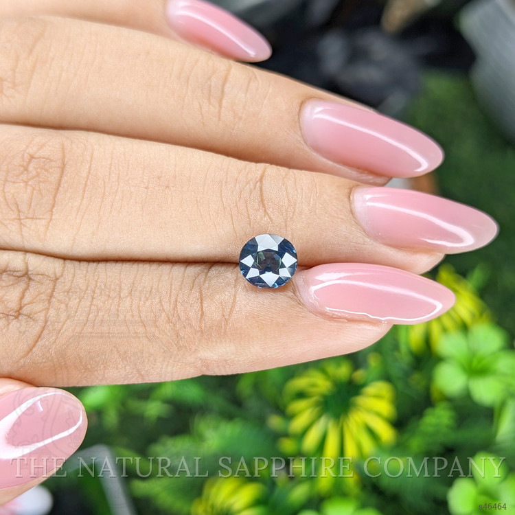 1.53 Ct. Greenish Blue Sapphire from Ceylon (Sri Lanka)