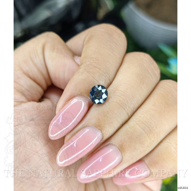 1.53 Ct. Greenish Blue Sapphire from Ceylon (Sri Lanka)