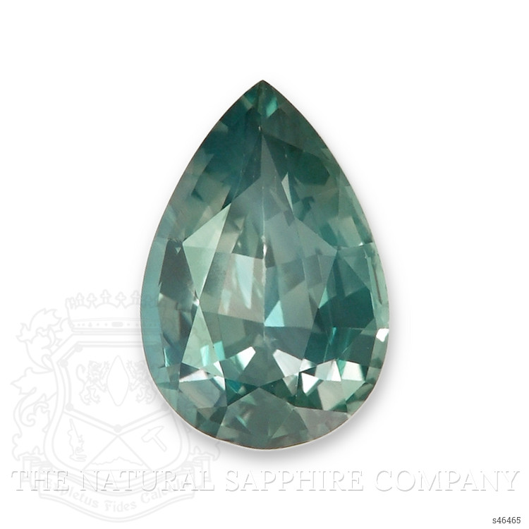 3.02 Ct. Bluish Green Sapphire from Ceylon (Sri Lanka)