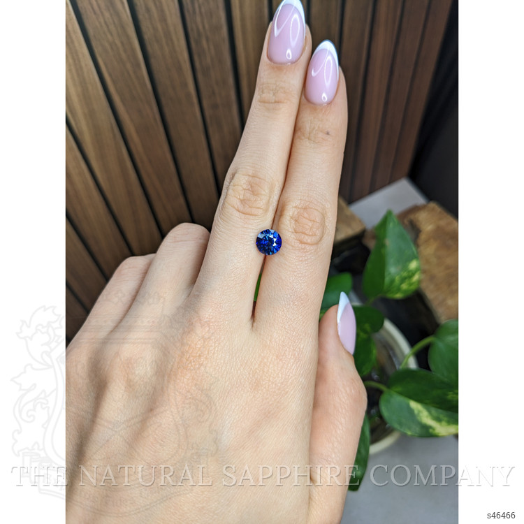 2.19 Ct. Blue Sapphire from Ceylon (Sri Lanka)