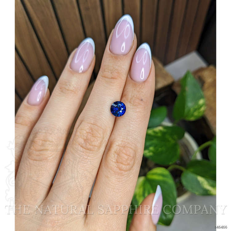 2.19 Ct. Blue Sapphire from Ceylon (Sri Lanka)