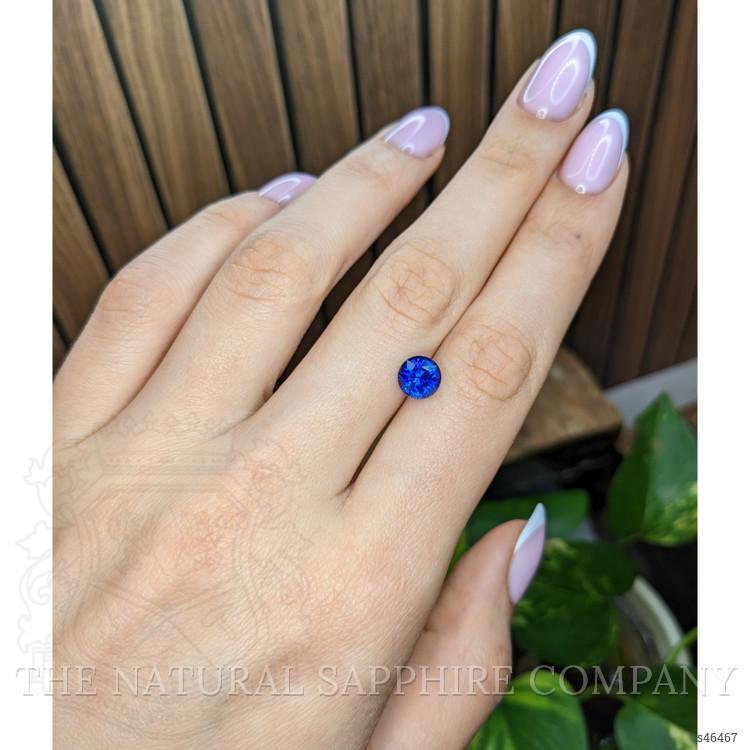 2.22 Ct. Blue Sapphire from Ceylon (Sri Lanka)