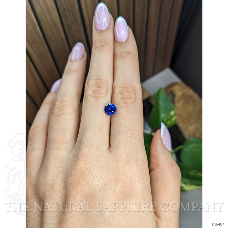 2.22 Ct. Blue Sapphire from Ceylon (Sri Lanka)