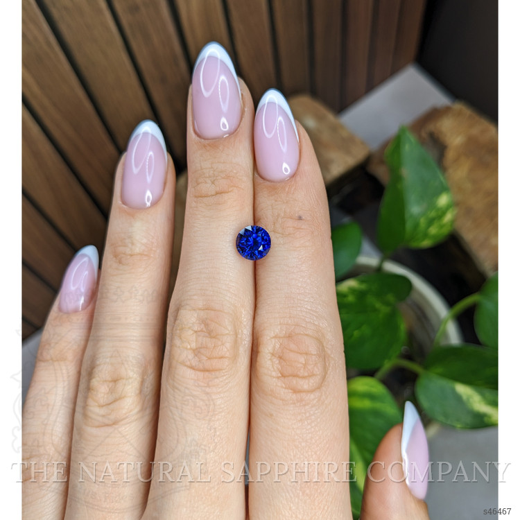 2.22 Ct. Blue Sapphire from Ceylon (Sri Lanka)