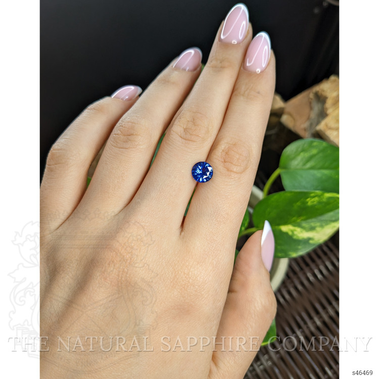2.09 Ct. Blue Sapphire from Ceylon (Sri Lanka)
