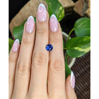 2.09 Ct. Blue Sapphire from Ceylon (Sri Lanka) Life Style