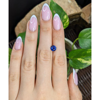 2.01 Ct. Blue Sapphire from Ceylon (Sri Lanka) Life Style