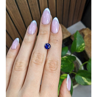2.01 Ct. Blue Sapphire from Ceylon (Sri Lanka) Life Style