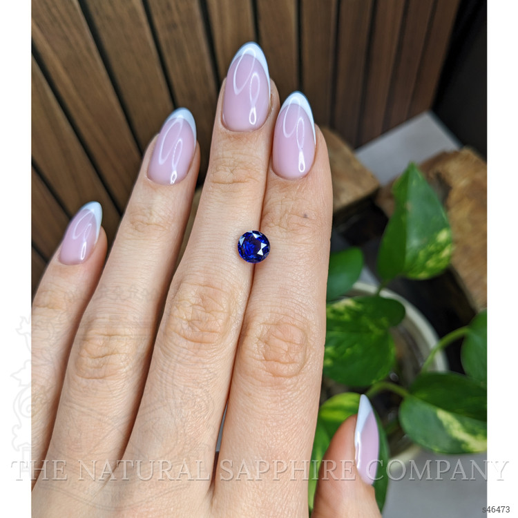 2.01 Ct. Blue Sapphire from Ceylon (Sri Lanka)
