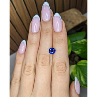 2.01 Ct. Blue Sapphire from Ceylon (Sri Lanka) Life Style