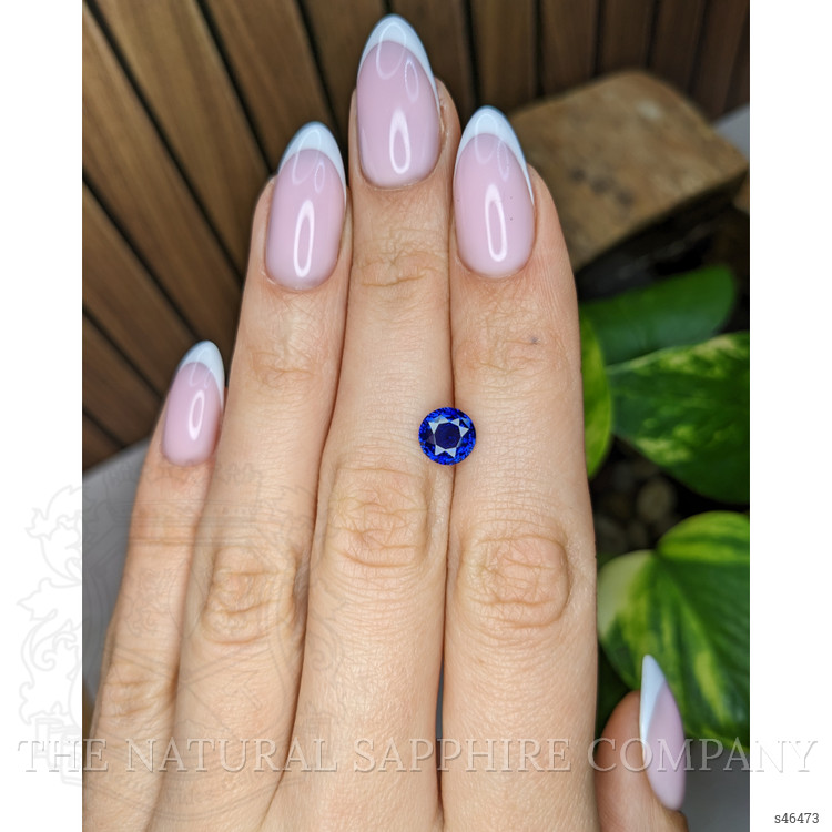 2.01 Ct. Blue Sapphire from Ceylon (Sri Lanka)