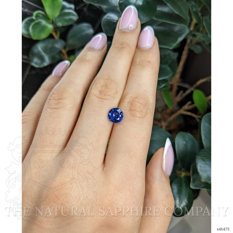 2.10 Ct. Blue Sapphire from Ceylon (Sri Lanka)