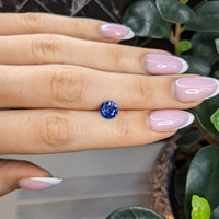 2.10 Ct. Blue Sapphire from Ceylon (Sri Lanka) Life Style