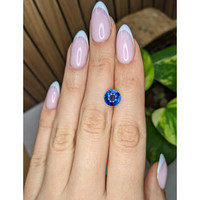 3.06 Ct. Blue Sapphire from Ceylon (Sri Lanka) Life Style