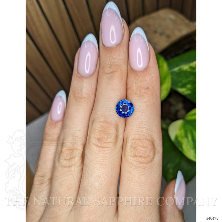 3.06 Ct. Blue Sapphire from Ceylon (Sri Lanka)