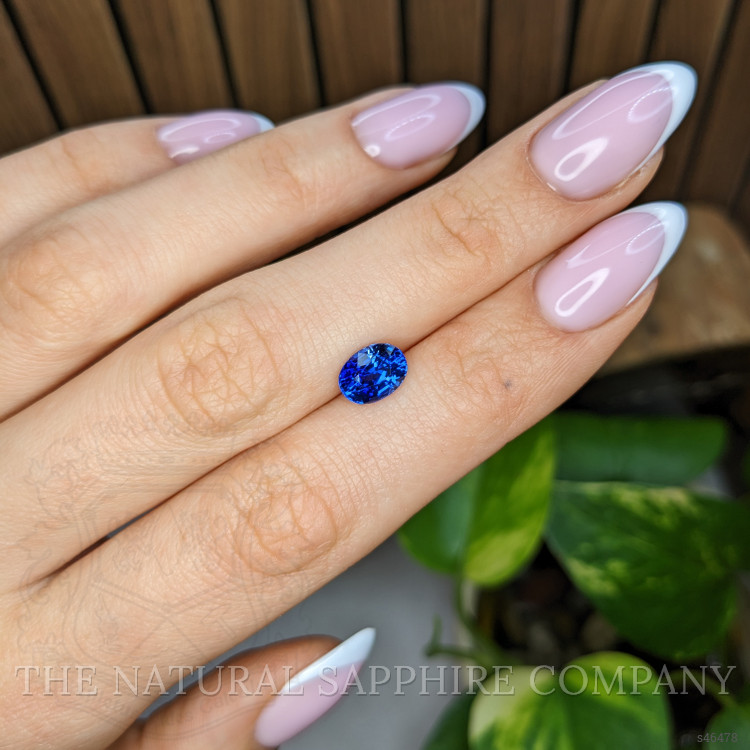 2.19 Ct. Blue Sapphire from Ceylon (Sri Lanka)