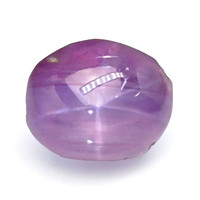 0.82 Ct. Pinkish Purple Star Sapphire from Ceylon (Sri Lanka) Video