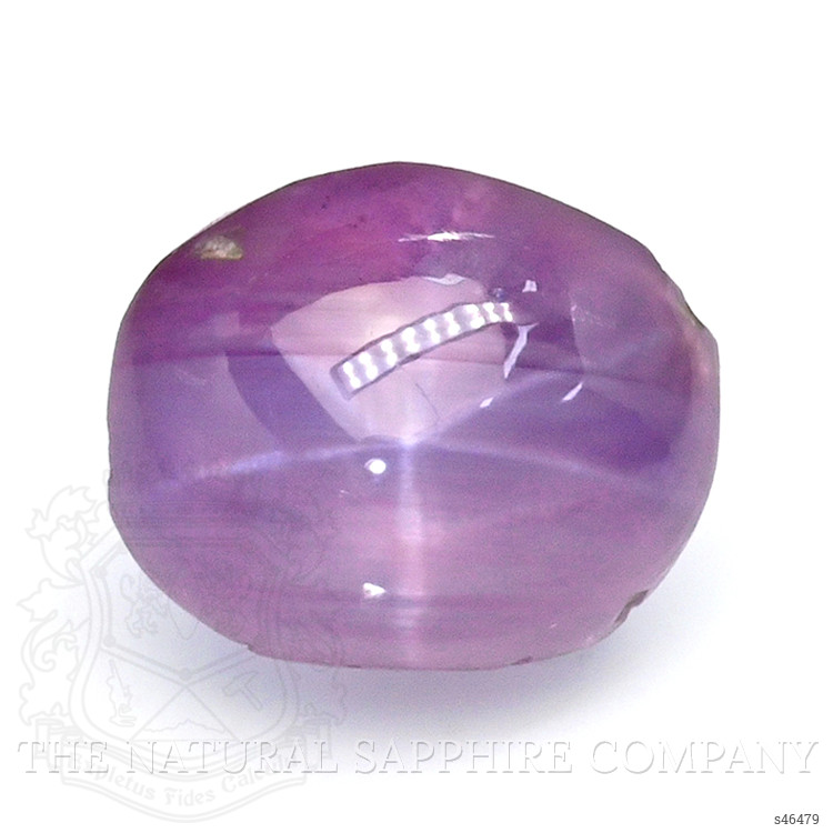 0.82 Ct. Pinkish Purple Star Sapphire from Ceylon (Sri Lanka)