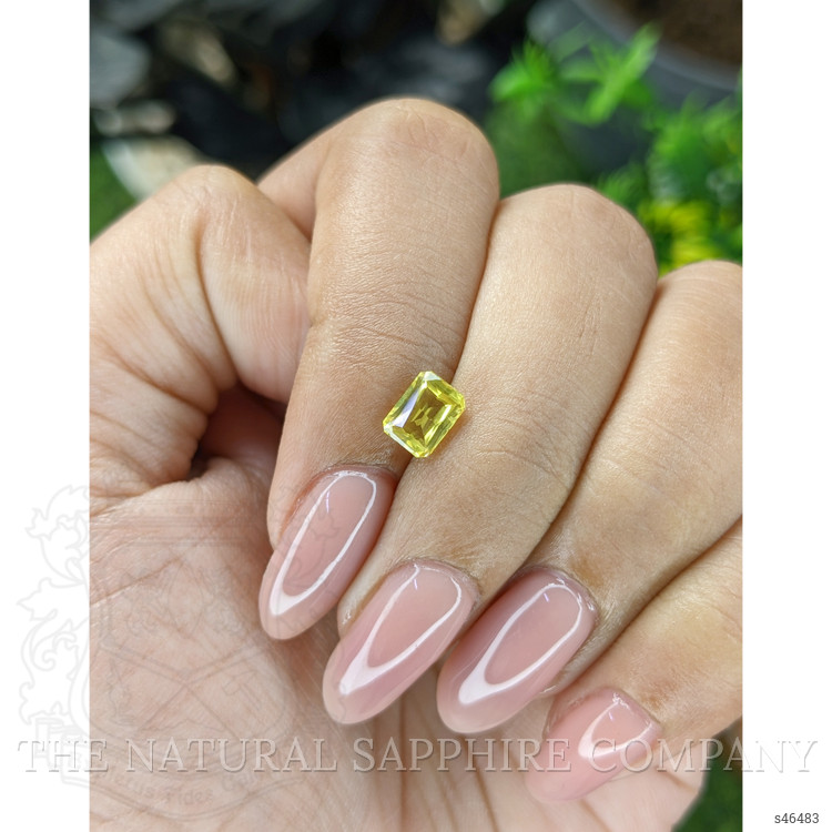 1.01 Ct. Yellow Sapphire from Tanzania