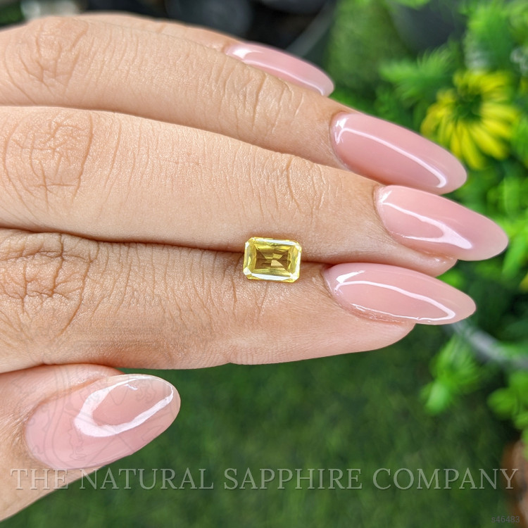 1.01 Ct. Yellow Sapphire from Tanzania