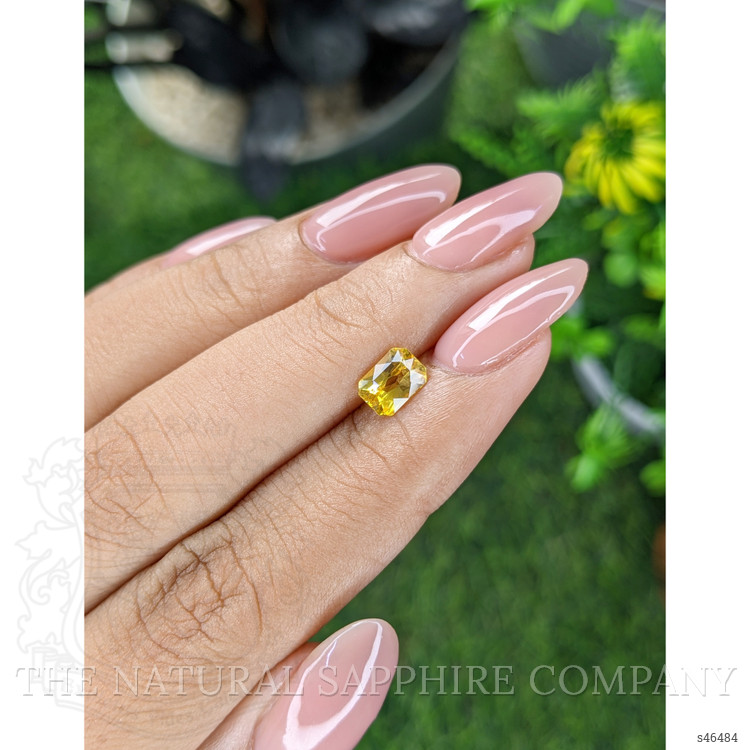 1.03 Ct. Yellow Sapphire from Ceylon (Sri Lanka)