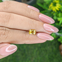 1.03 Ct. Yellow Sapphire from Ceylon (Sri Lanka) Life Style