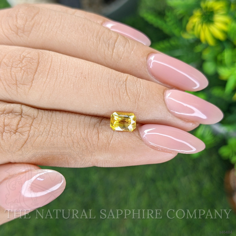 1.03 Ct. Yellow Sapphire from Ceylon (Sri Lanka)