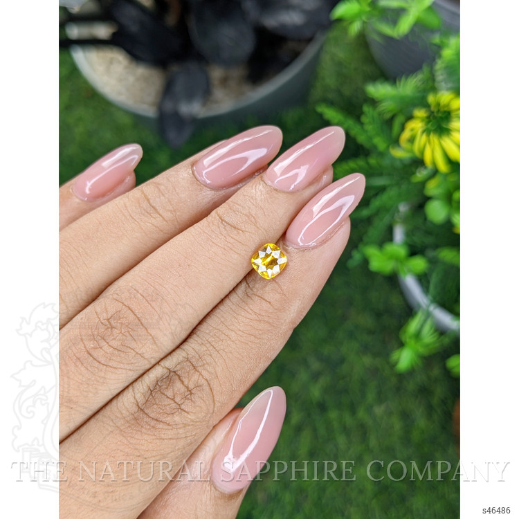 1.04 Ct. Yellow Sapphire from Ceylon (Sri Lanka)