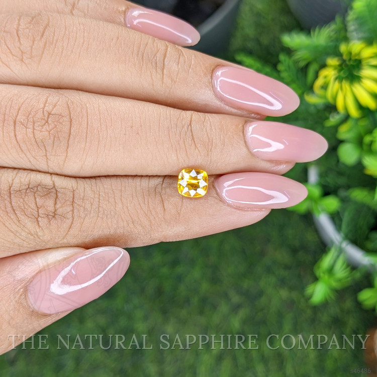 1.04 Ct. Yellow Sapphire from Ceylon (Sri Lanka)