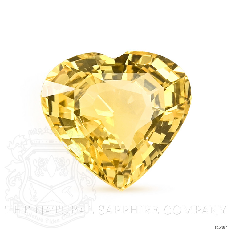 0.99 Ct. Yellow Sapphire from Ceylon (Sri Lanka)