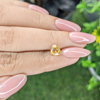 0.99 Ct. Yellow Sapphire from Ceylon (Sri Lanka) Life Style
