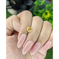 0.99 Ct. Yellow Sapphire from Ceylon (Sri Lanka) Life Style