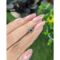 1.12 Ct. Green Sapphire from Madagascar Life Style
