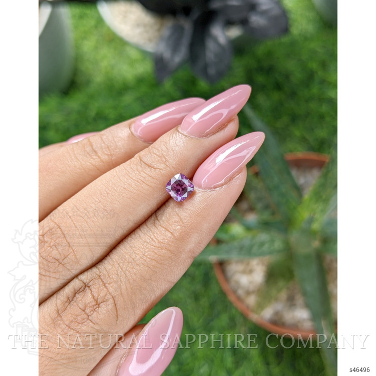 1.07 Ct. Pinkish Purple Sapphire from Ceylon (Sri Lanka)