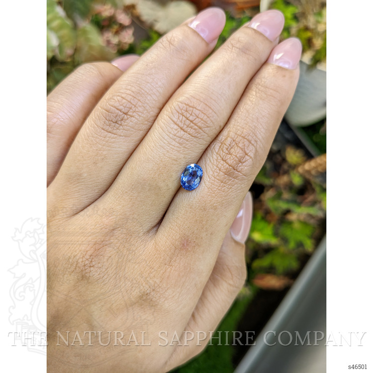 1.17 Ct. Blue Sapphire from Ceylon (Sri Lanka)
