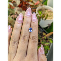 1.45 Ct. Blue Sapphire from Ceylon (Sri Lanka) Life Style