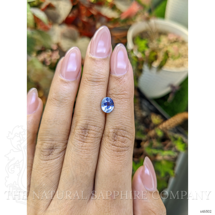 1.45 Ct. Blue Sapphire from Ceylon (Sri Lanka)